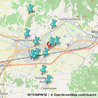 Mappa Via Tosco Romagnola 6 Pontorme, 50053 Empoli FI, Italia (1.785)