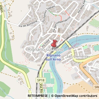 Mappa Via della Stazione, 7, 50067 Rignano sull'Arno, Firenze (Toscana)