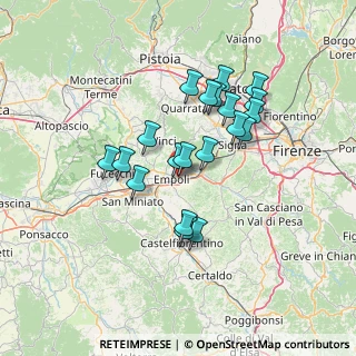 Mappa Via Tosco Romagnola Sud 12 Pontorme, 50056 Empoli FI, Italia (12.309)