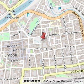 Mappa Piazza Antonio Gramsci, 40, 50053 Empoli, Firenze (Toscana)