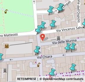 Mappa Via Chiara, 50051 Empoli FI, Italia (0.1145)
