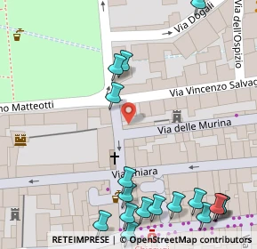 Mappa Via Chiara, 50051 Empoli FI, Italia (0.103)