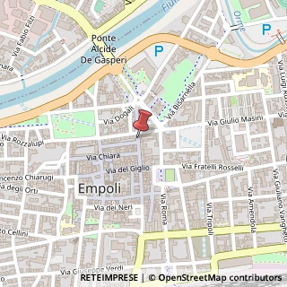 Mappa Via Cosimo Ridolfi, 49, 50053 Empoli, Firenze (Toscana)