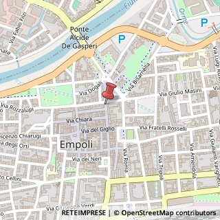 Mappa Via Cosimo Ridolfi, 45, 50053 Empoli, Firenze (Toscana)