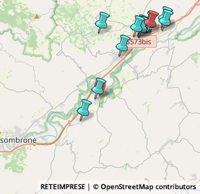 Mappa Via dell'Industria, 61038 TERRE ROVERESCHE PU, Italia (5.06667)