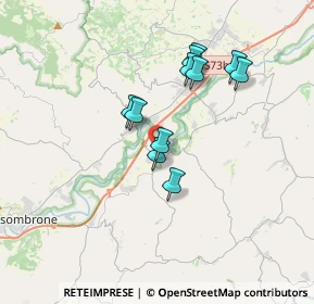 Mappa Via dell'Industria, 61038 TERRE ROVERESCHE PU, Italia (3.00818)