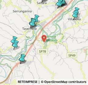 Mappa Via dell'Industria, 61038 TERRE ROVERESCHE PU, Italia (3.07)