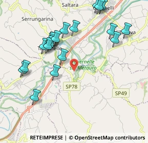 Mappa Via dell'Industria, 61038 TERRE ROVERESCHE PU, Italia (2.271)