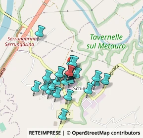Mappa Via dell'Industria, 61038 TERRE ROVERESCHE PU, Italia (0.36923)