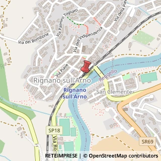 Mappa Via Roma, 50067 Rignano sull'Arno FI, Italia, 50067 Rignano sull'Arno, Firenze (Toscana)