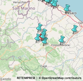 Mappa Via Naz.Bocca Trabaria, 61029 Urbino PU, Italia (18.01857)