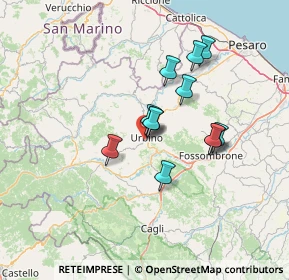 Mappa Via Naz.Bocca Trabaria, 61029 Urbino PU, Italia (10.90417)