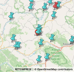 Mappa Via Naz.Bocca Trabaria, 61029 Urbino PU, Italia (10.032)