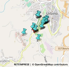 Mappa Via Naz.Bocca Trabaria, 61029 Urbino PU, Italia (0.27241)