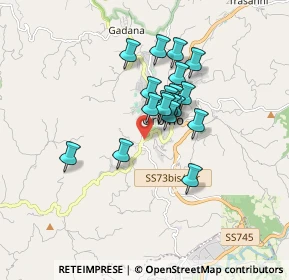 Mappa Via Naz.Bocca Trabaria, 61029 Urbino PU, Italia (1.26526)