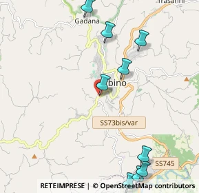 Mappa Via Naz.Bocca Trabaria, 61029 Urbino PU, Italia (3.06727)