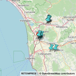 Mappa Via Capponi, 56126 Pisa PI, Italia (9.68692)