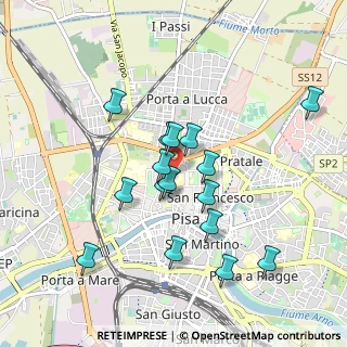 Mappa Via Capponi, 56126 Pisa PI, Italia (0.85938)