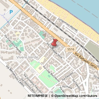 Mappa Via verdi giuseppe 81, 60019 Senigallia, Ancona (Marche)