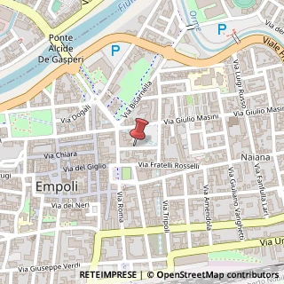 Mappa Via socco ferrante 6, 50053 Empoli, Firenze (Toscana)