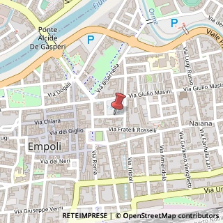 Mappa Piazza Antonio Gramsci, 49, 50053 Empoli, Firenze (Toscana)