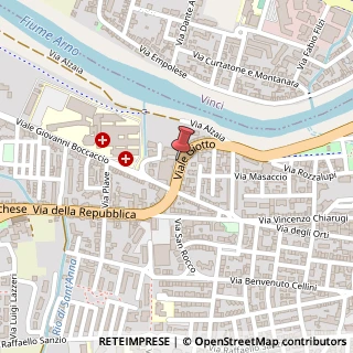 Mappa Viale Giotto, 24, 50053 Empoli, Firenze (Toscana)