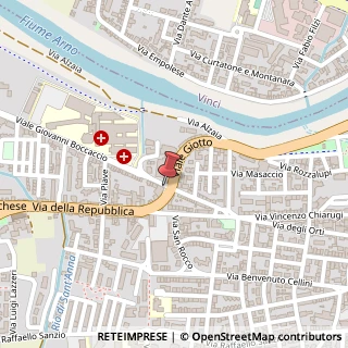 Mappa Viale Giovanni Boccaccio, 1, 50053 Empoli, Firenze (Toscana)
