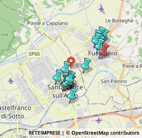 Mappa Viale Saffo, 56029 Santa Croce sull'Arno PI, Italia (1.517)