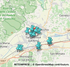 Mappa Viale Saffo, 56029 Santa Croce sull'Arno PI, Italia (2.75077)