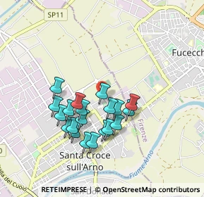 Mappa Viale Saffo, 56029 Santa Croce sull'Arno PI, Italia (0.8105)