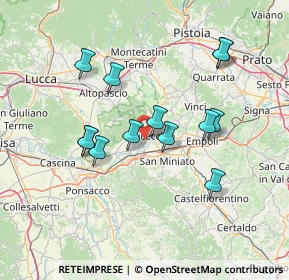 Mappa Viale Saffo, 56029 Santa Croce sull'Arno PI, Italia (13.53615)