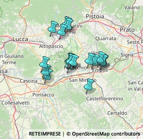 Mappa Viale Saffo, 56029 Santa Croce sull'Arno PI, Italia (10.436)