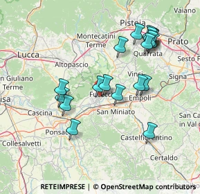 Mappa Viale Saffo, 56029 Santa Croce sull'Arno PI, Italia (15.5915)
