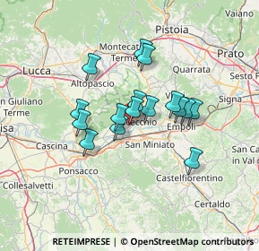 Mappa Viale Saffo, 56029 Santa Croce sull'Arno PI, Italia (10.38813)