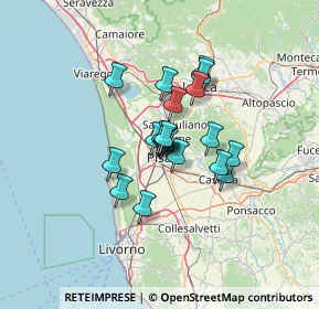 Mappa Via Giosuè Carducci, 56127 Pisa PI, Italia (8.6795)