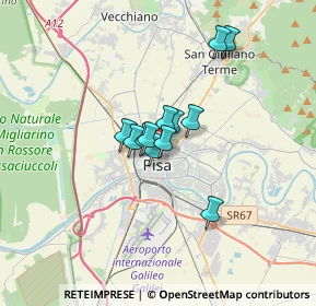 Mappa Via Giosuè Carducci, 56127 Pisa PI, Italia (2.09)