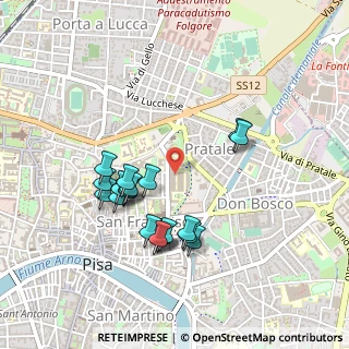 Mappa Edificio B, 56127 Pisa PI, Italia (0.4515)