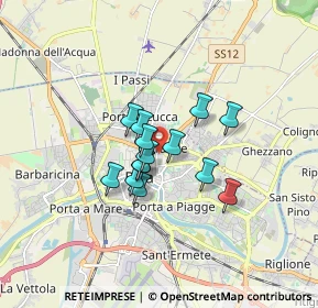 Mappa Edificio B, 56127 Pisa PI, Italia (1.12571)