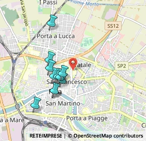 Mappa Edificio B, 56127 Pisa PI, Italia (0.82636)