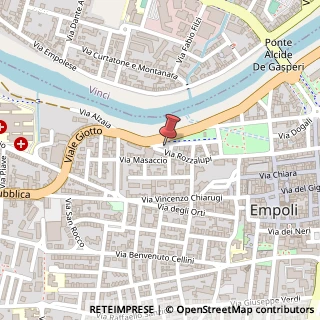 Mappa Via Rozzalupi, 50053 Empoli FI, Italia, 50053 Empoli, Firenze (Toscana)