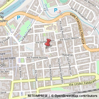 Mappa Via Ferruccio Busoni, 63, 50053 Empoli, Firenze (Toscana)