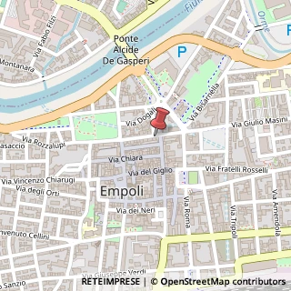 Mappa Via Vincenzo Salvagnoli, 43, 50053 Empoli, Firenze (Toscana)