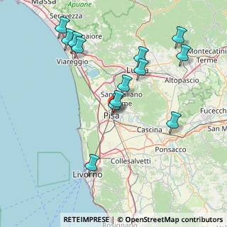 Mappa Via Angelo Battelli, 56127 Pisa PI, Italia (17.22846)