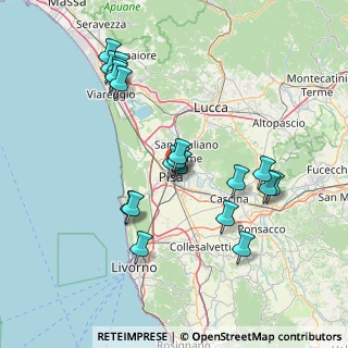 Mappa Via Angelo Battelli, 56127 Pisa PI, Italia (15.32421)