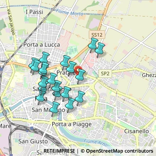 Mappa Via Ugo Foscolo, 56127 Pisa PI, Italia (0.927)