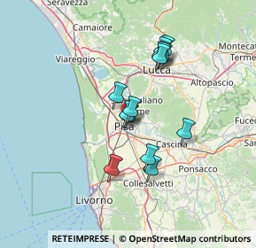 Mappa Via Ugo Foscolo, 56127 Pisa PI, Italia (11.23077)