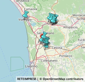 Mappa Via Ugo Foscolo, 56127 Pisa PI, Italia (10.82923)