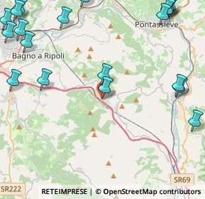 Mappa Loc. S.Donato in Collina, 50067 Rignano sull'Arno FI, Italia (6.8045)