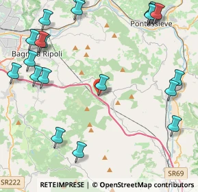Mappa Loc. S.Donato in Collina, 50067 Rignano sull'Arno FI, Italia (6.0005)