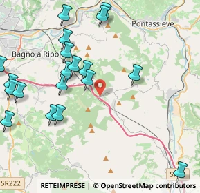 Mappa Loc. S.Donato in Collina, 50067 Rignano sull'Arno FI, Italia (5.3365)